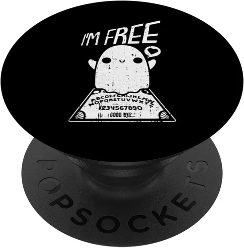 Vista 6 de Ouija Board - Disfraz perezoso de Halloween, divertido espíritu fantasma Wiccan PopSockets MagSafe PopGrip para iPhone
