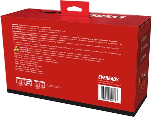 Vista 8 de Eveready LED Camping Lantern 360 PRO (3-Pack), Super Bright Tent Lights, IPX4 Water Resistant LED Lanterns for Power Outage Hurricane Preparedness