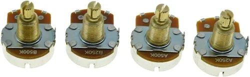 Vista 6 de Paquete de 2 botes de bajo para guitarra alfa de tamaño completo.