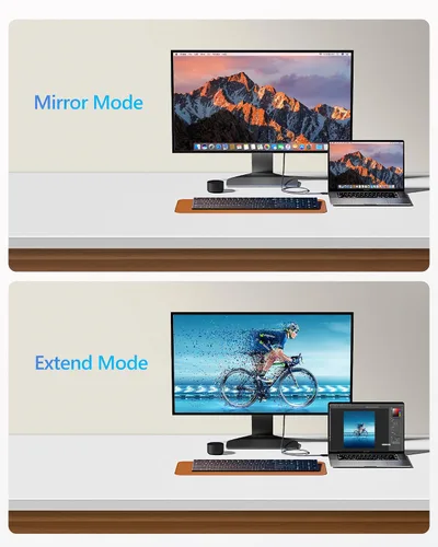 Vista 4 de Cable USB C a DisplayPort 1.4 de 10 pies 8K a 60Hz Thunderbolt 3/4