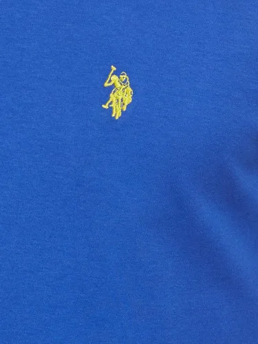 Vista 4 de U.S. Polo Assn. Camisa entretejida de color sólido para hombre
