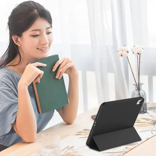 Vista 7 de iMieet Funda para iPad mini 7 2024 (A17 Pro), iPad mini 6 (8.3 pulgadas, modelo 2021), iPad mini 7ª/6ª generación con soporte para lápices, funda