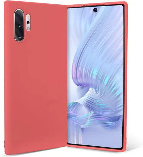 Vista 11 de Funda para Galaxy Note 10 Plus, silicona líquida, delgada, suave, TPU, protección de cuerpo completo, a prueba de golpes, para Galaxy Note 10 Plus