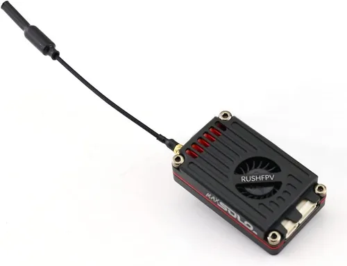 Vista 4 de Tanque Rush VTX 2.5 W MAX Solo VTX 5.8G FPV Transmisor CNC Shell largo alcance para RC Drone MultiRotor FPV Racing