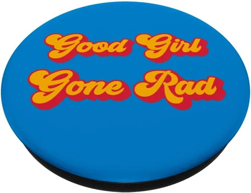 Vista 2 de PopSockets Grip y soporte para teléfonos y tabletas Retro 70 Good Girl Gone Rad
