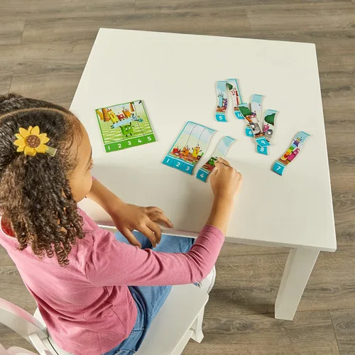 Vista 8 de Learning Resources Numberblocks - Juego de rompecabezas de secuenciación, rompecabezas de números, rompecabezas de matemáticas, 10 rompecabezas