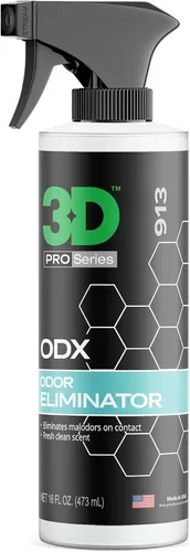 Vista 6 de 3D ODX - Eliminador de olores automotriz - Desodoriza mascotas, alimentos, humo y otros olores persistentes - Aroma fresco y limpio - Ideal