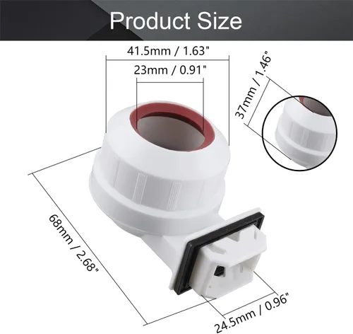 Vista 2 de Othmro Soporte de luz fluorescente T8/T12 Base G13 de una sola cabeza lápida lámpara socket AC 500 V 2A para tubo fluorescente LED
