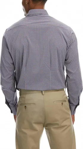 Vista 4 de Haggar Men's Classic Fit Performance Button Down Shirt