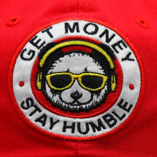 Vista 3 de Muka - Sombrero para papá ropa de calle hip hop con gráficos serie animal panda gato bordado para papá sombrero para mujer hombre diseño de gorra