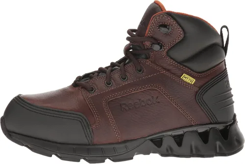 Vista 8 de Reebok Work Zigkick Work RB7605 para hombre, color marrón, Marrón oscuro