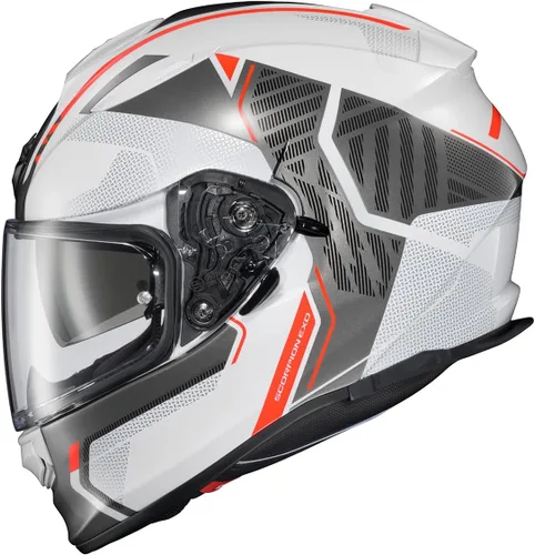 Vista 12 de ScorpionEXO Ryzer - Casco integral de motocicleta con visera Pinlock Ready con bolsillos para altavoz integrados, aprobado por DOT ECE