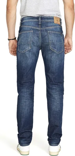 Vista 3 de Buffalo David Bitton Ben - Jeans de mezclilla cónicos relajados para hombre