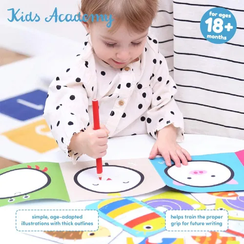 Vista 3 de Banana Panda – KIDS ACADEMY BUNDLE – Juego completo de 6 cajas incluye 12 libros de actividades y 70 rompecabezas educativos para enseñar