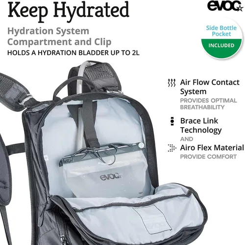 Vista 2 de evoc Mochila etapa 12 - Mochila de hidratación