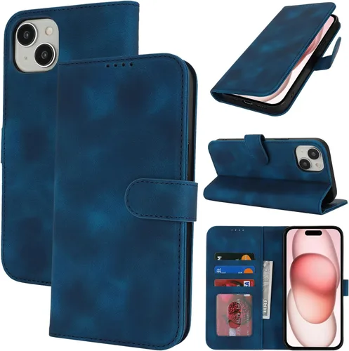 Vista 51 de Funda tipo cartera para iPhone 8 Plus iPhone 7 Plus con tarjetero para iPhone 8 Plus, funda tipo cartera para mujeres y hombres, de piel sintética