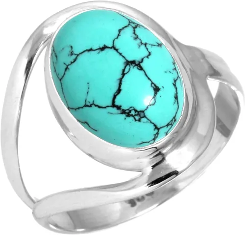 Vista 56 de Anillo de piedras preciosas naturales para mujer, perla, ojo de tigre, lapislázuli, cristal ovalado, bohemio, auténtica plata de ley 925, joyería