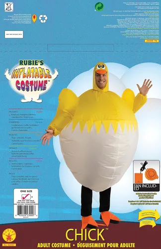 Vista 3 de Chick Inflatable Adult Costume