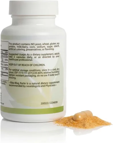 Vista 4 de para el alivio de la migraña, desarrollado por neurólogos y especialistas en migraña, suplemento natural para la prevención del dolor de cabeza, sin