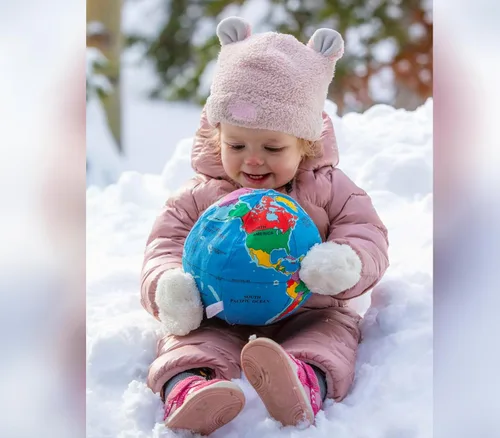 Vista 5 de Hugg-A-Planet Baby Earth