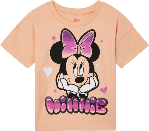 Vista 5 de Disney Conjunto de camiseta y pantalones cortos de felpa francesa, tallas de bebé a niño grande (12 meses - 14-16)