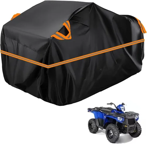 Vista 73 de Cubierta para ATV impermeable compatible con Arctic Cat H1 EFI TRV Cruiser 4x4 2011, cubierta de 210D para vehículos de 4 ruedas, cubierta para quad