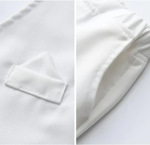 Vista 4 de IDOPIP Trajes de otoño e invierno para niños pequeños, camisa de manga larga con corbatín + chaleco + pantalones largos, overoles