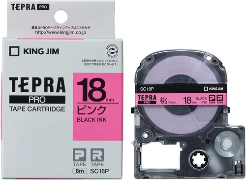 Vista 27 de King Jim Tepra PRO SC6B Color Label 0.236 in Cartucho de cinta azul