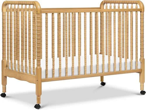 Vista 13 de DaVinci Jenny Lind - Cuna convertible 3 en 1, color ébano Converts to Toddler Bed & Daybed, 4 Adjustable Mattress Heights - Conversion Kit Sold