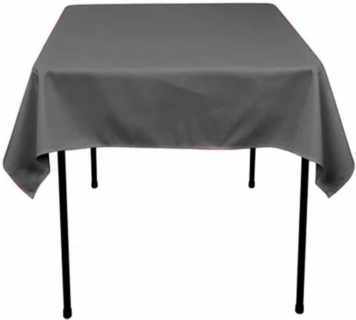 Vista 28 de Mantel cuadrado de poliéster 72"x72" (azul Acqua)