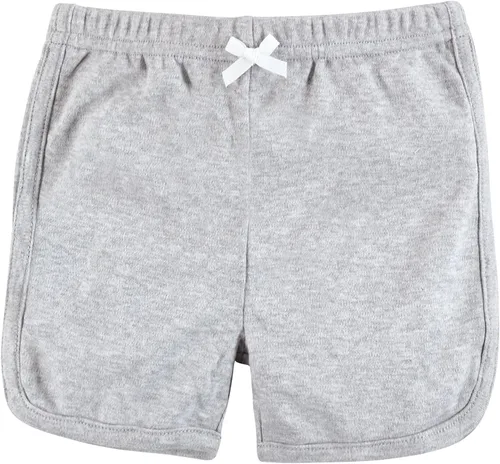 Vista 6 de Hudson Baby Pantalones cortos para bebé, paquete de 4