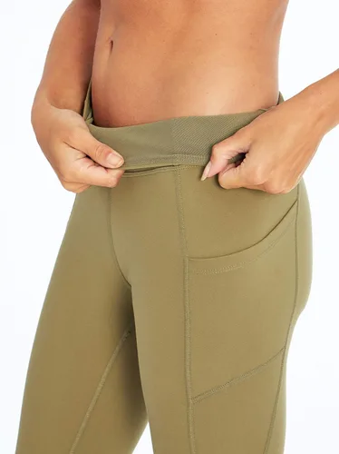 Vista 4 de Leggings deportivos Jessica Simpson con control de vientre bolsillo al tobillo