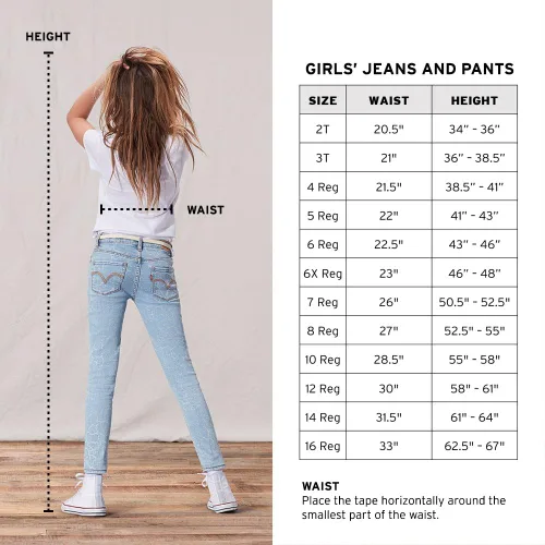 Vista 3 de Levis Pantalones cortos ligeros para niña