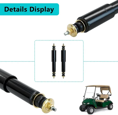 Vista 7 de 10L0L Amortiguadores delanteros y traseros para carritos de golf EZGO TXT 1994+, reemplaza OEM# 76418-G01, 70248-G01, 70324-G01, 76419-G01-2 PCS