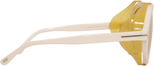 Vista 3 de Tom Ford NEUGHMAN FT 0882 MarfilMarrón Amarillo 6015145 hombres Gafas de sol