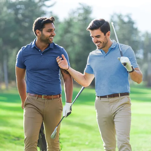 Vista 4 de BALENNZ Polos de Golf para Hombres de Secado Rápido Camisas Polo Atléticas para Hombres de Manga Corta de Verano Casuales que Absorben la Humedad