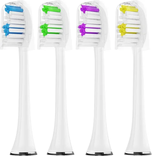 Vista 10 de Acteh Sonic Edge JetWave - Cabezales de repuesto para cepillos de dientes, paquete de 4, originales de primera calidad, compatibles con cepillos