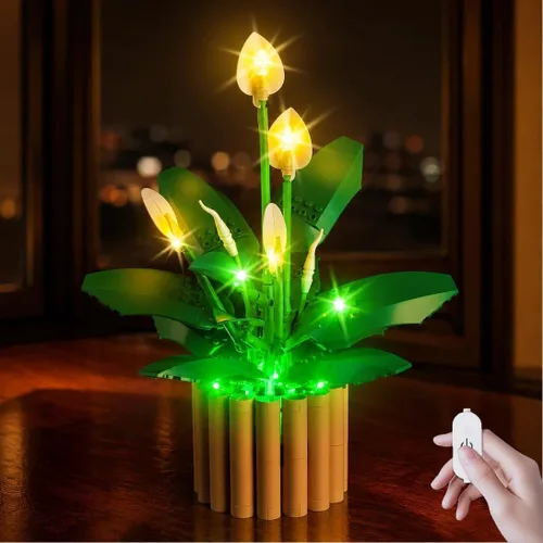 Vista 10 de Kyglaring Kit de luz LED para Lego Orchid 10311 Set Blocks