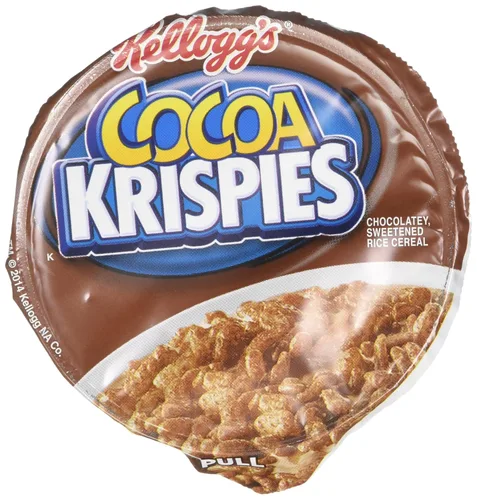 Vista 7 de Kellogg's Cocoa Krispies - Cereal de arroz endulzado con chocolate, seis tazas de 2.3 onzas Rice Krispies
