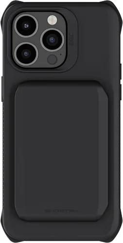 Vista 51 de Ghostek Exec - Funda tipo cartera para Galaxy Z Fold 4 con soporte magnético para tarjetas de crédito, protección de bisagra, carga inalámbrica