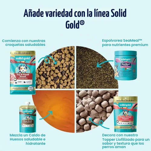 Vista 8 de Solid Gold Alimento seco para perros de bisonte de raza pequeña, grano