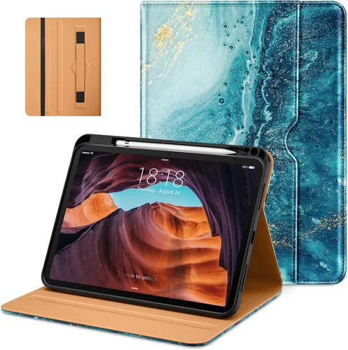Vista 31 de DTTO Funda para iPad (A16) de 11ª generación de 11 pulgadas 2025, Funda para iPad de 10ª generación de 10.9 pulgadas 2022, Funda con soporte tipo
