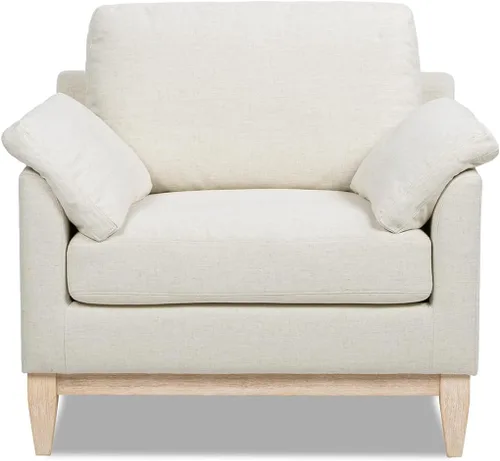 Vista 13 de Jennifer Taylor Home - Silla acentuada Pasadena de 36" de ancho, estilo granja moderna, terciopelo de alto rendimiento color naranja quemado