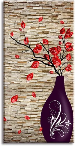 Vista 10 de Piy Painting Spa Bodegón con vela ardiente de piedra zen, decoración de baño, arte de pared, serenidad, piscina, obras de arte, comedor, cocina