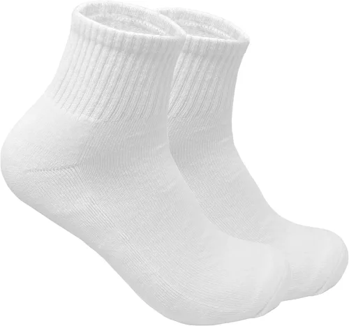 Vista 3 de Glory Max 6 pares de calcetines tobilleros de algodón sólido para hombre con amortiguación
