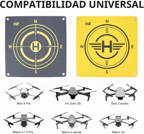 Vista 7 de CQT Almohadilla de aterrizaje para dron, universal, impermeable, portátil, plegable, portátil, plegable, para DJI Avata 360 Mavic 3 4 Pro/Mini 2