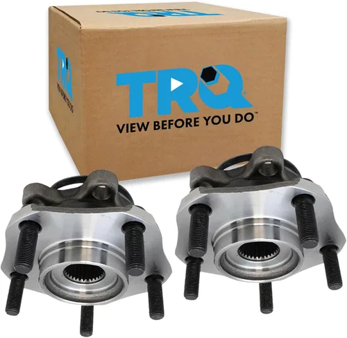 Vista 63 de TRQ Juego de 2 rodamientos de rueda delantera y conjunto de cubo compatible con Tesla 3 2020 Y 2018-2019 para Tesla 3 2020 Tesla Y AWD 2018-2019