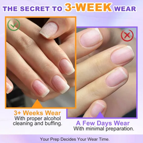Vista 3 de Pegamento de uñas para uñas de acrílico.