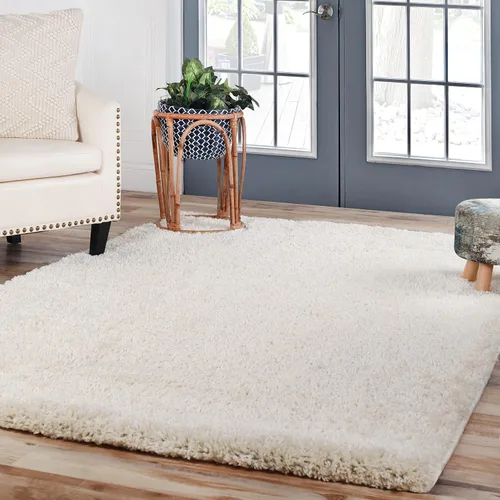 Vista 15 de Superior Alfombra grande para interiores con respaldo de algodón, ultra afelpada y suave, mullida para sala de estar, dormitorio, oficina, sala