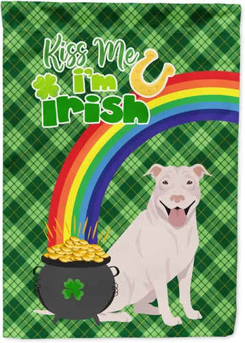 Vista 143 de Caroline's Treasures WDK4731GF - Bandera decorativa para jardín del día de San Patricio, color negro y tostado, Airedale Terrier, para jardín